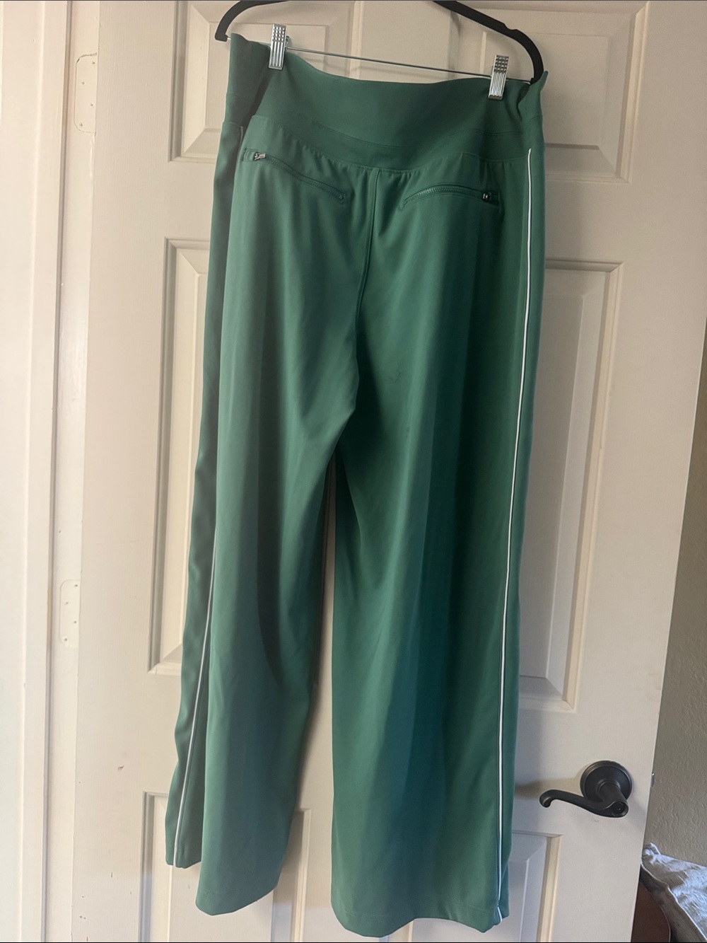 Athleta Venice High Rise Track Stripe Wide Leg Pant - Picture 8 of 8